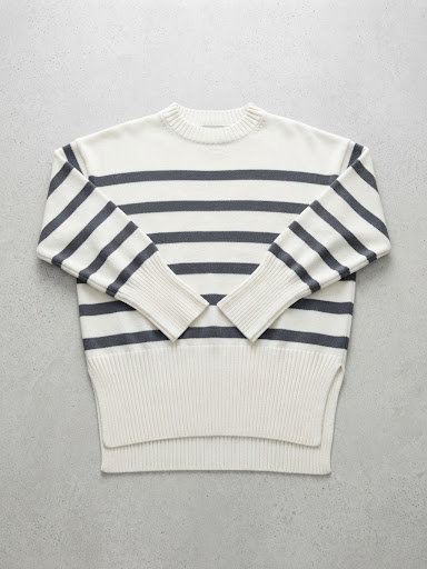 Nautical Knit Striped Sweater
