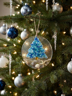 Sea Glass Suncatcher Tree Ornament