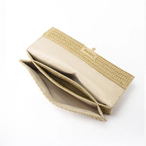 Straw Woven Handmade Envelope Clutch Bag