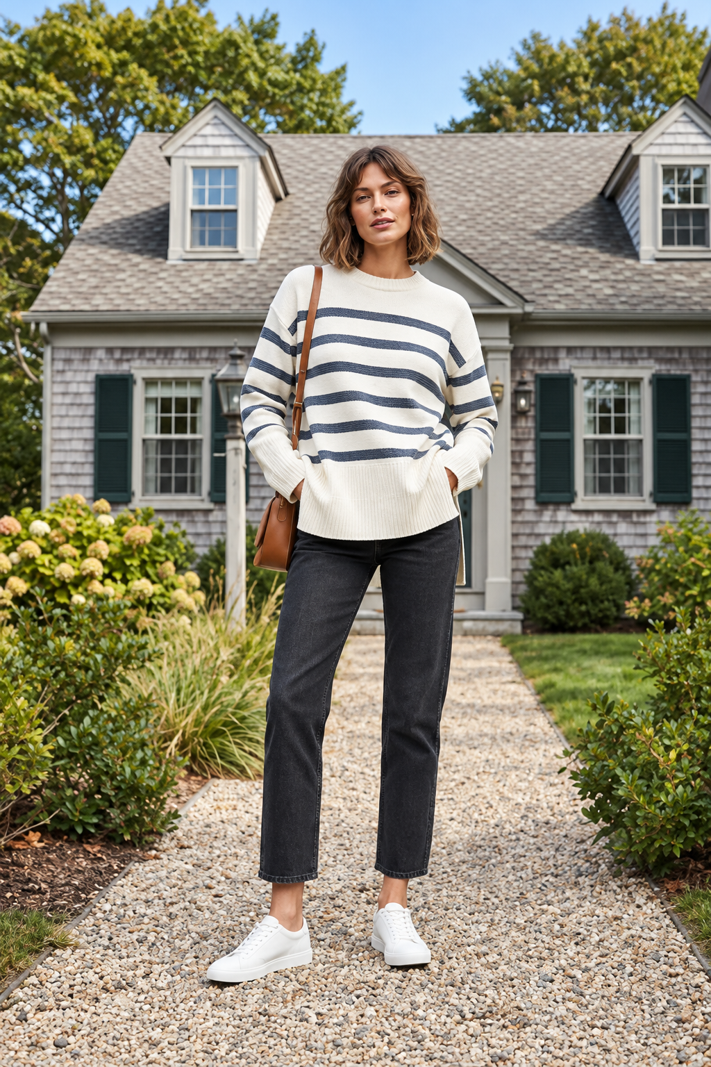 Nautical Knit Striped Sweater