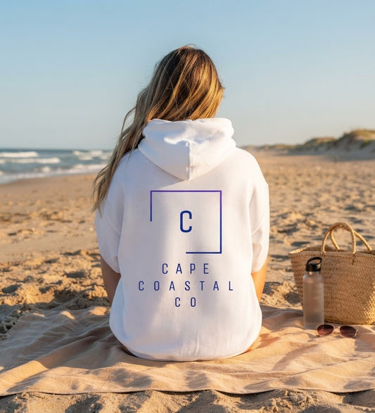 Cape Coastal Co Collection Hooded Sweatshirt- Purple Gradient