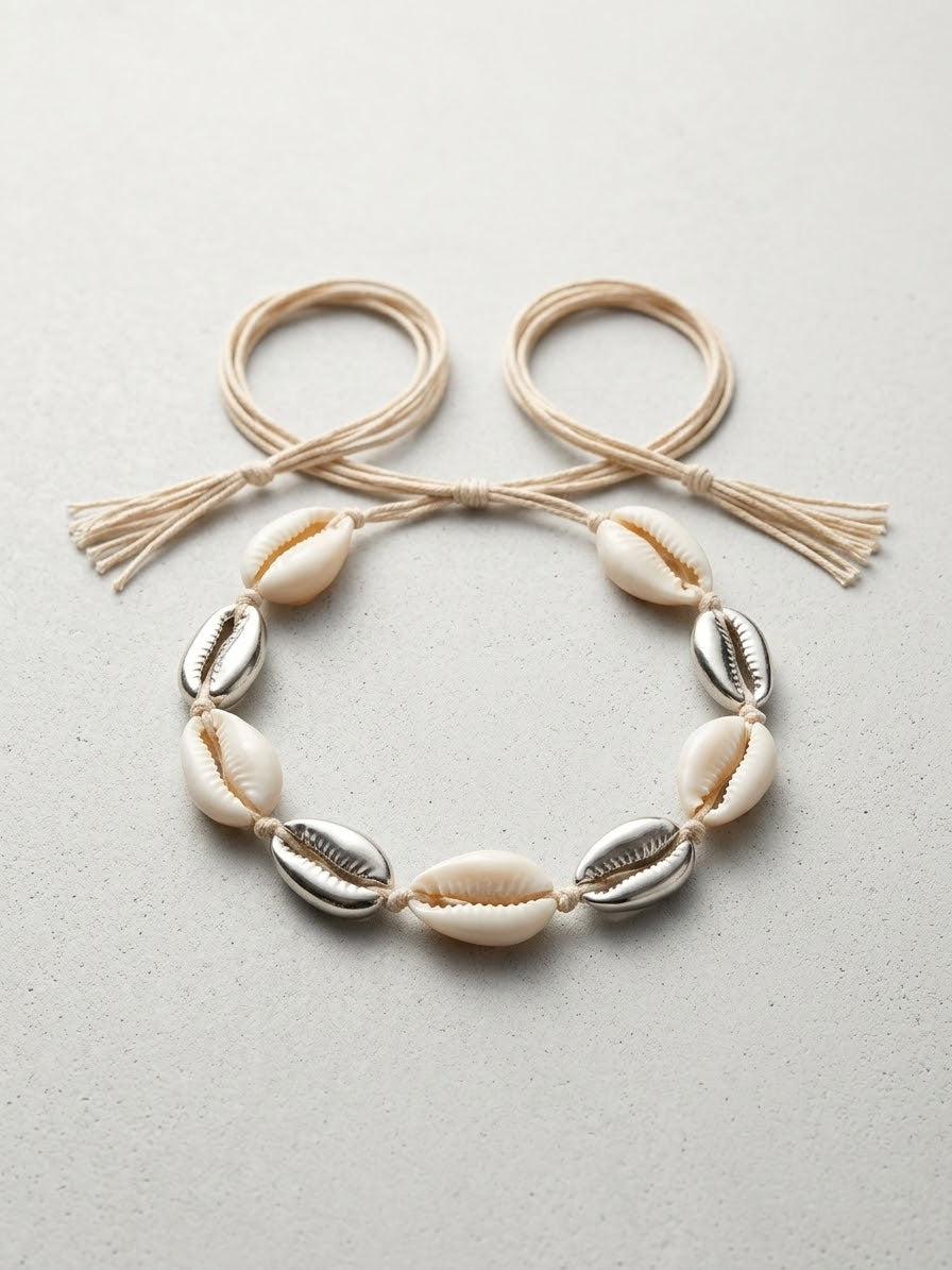 Marina Shell Cord Braclet
